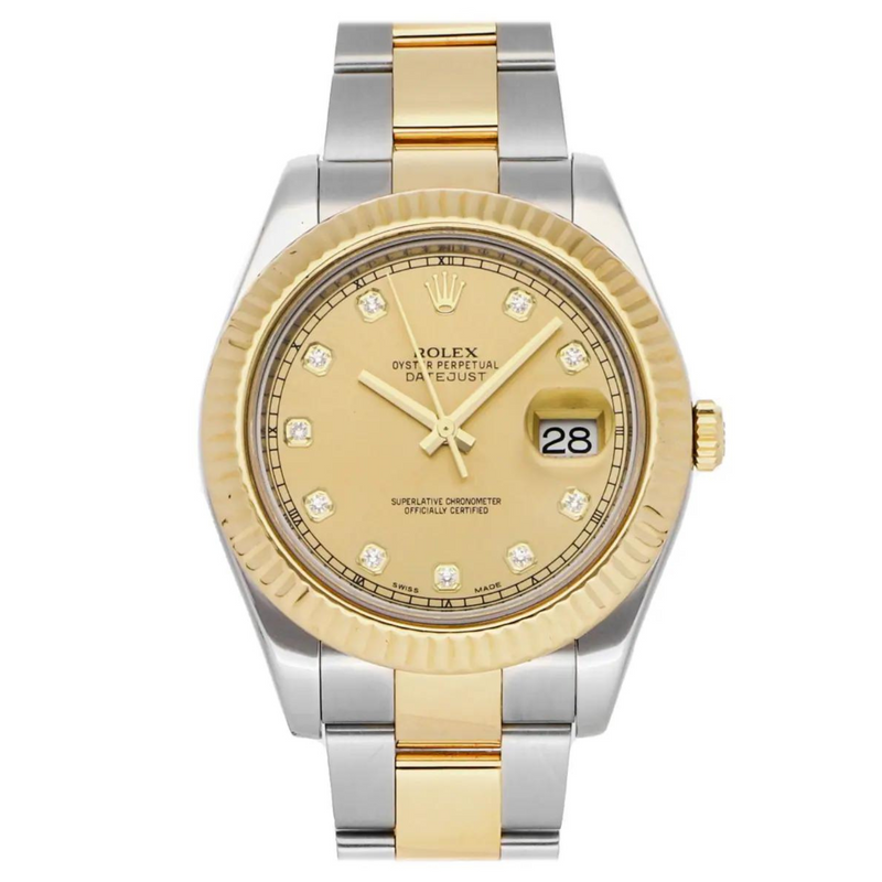 Datejust 41mm Steel and Yellow Gold