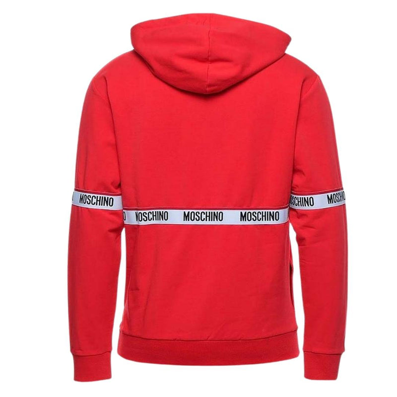 Moschino A1712 8104 0113 Red Hoodie