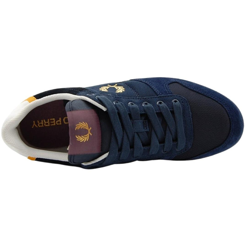 Fred Perry B1263 L35 Blue Trainers