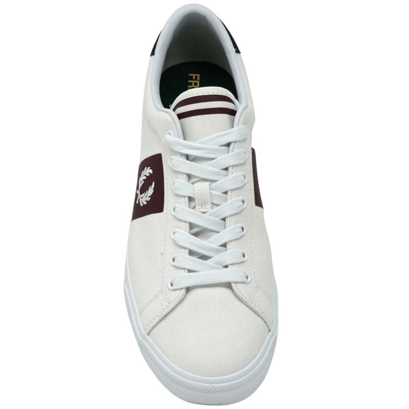 Fred Perry B1275 100 White Leather Trainers