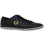 Fred Perry Kingston Leather B7163 102 Black Trainers