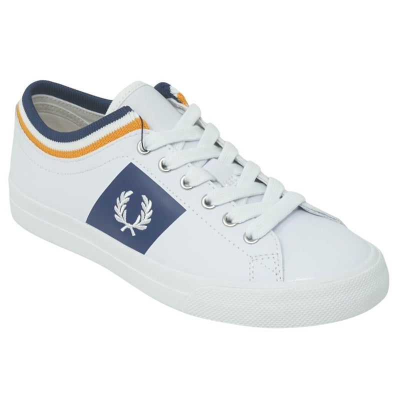 Fred Perry B8185 300 Mens White Trainers