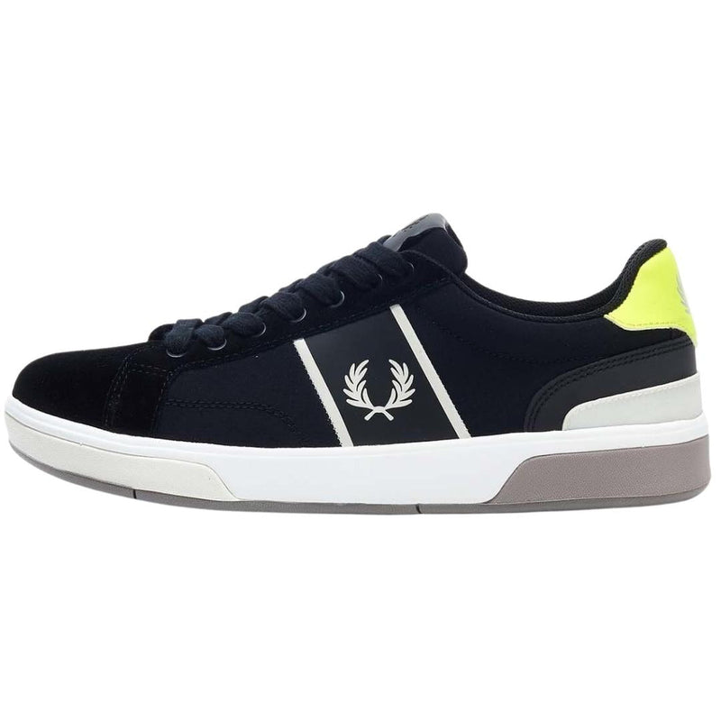 Fred Perry B9171 102 Black Trainers