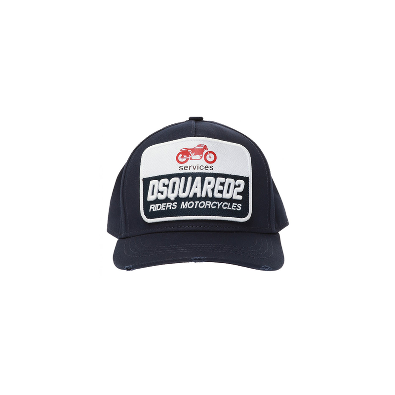 DSQUARED SEVICES CAP IN NAVY BLUE