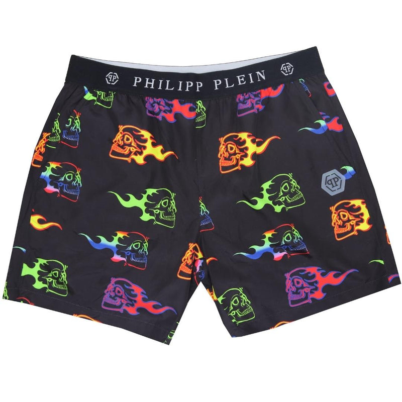 Philipp Plein CUPP02 M0199 Black Swim Shorts