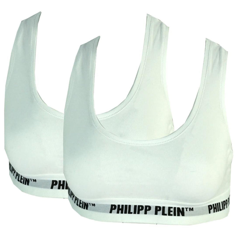 Philipp Plein DUPT01 01 Underwear Sports Bra Two Pack