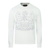 Aquascutum FAI001 01 White Sweatshirt - Style Centre Wholesale