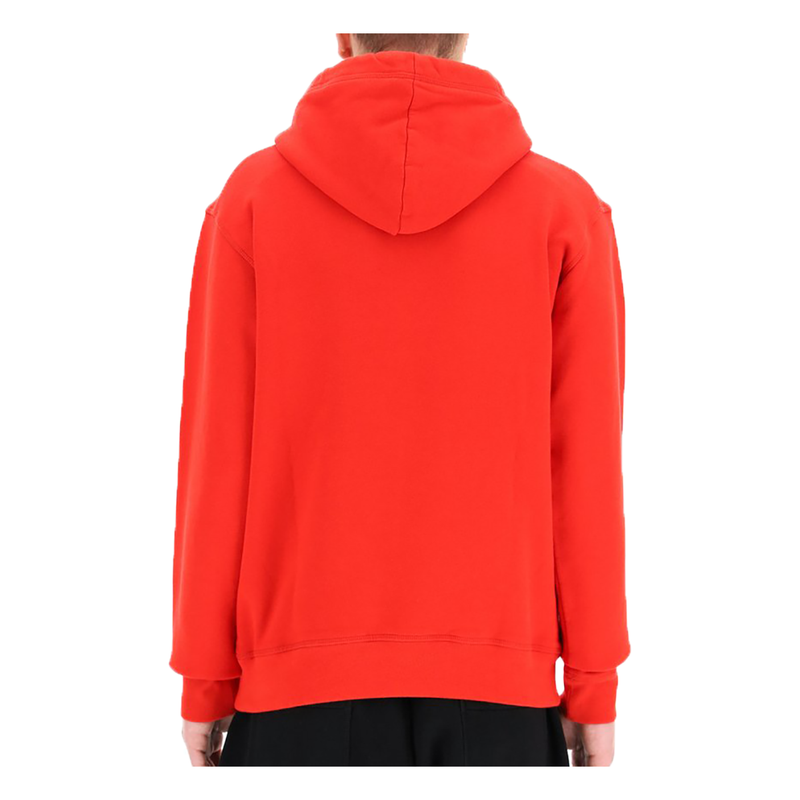 DSQUARED LOGO HOODIE IN RED