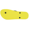 Philipp Plein IMPS904 24B Yellow Flip Flops