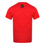 Roberto Cavalli Logo Print Red T-Shirt