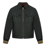 Diesel L-Light Black Leather Jacket