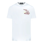 Fred Perry Very Very Logo White T-Shirt
