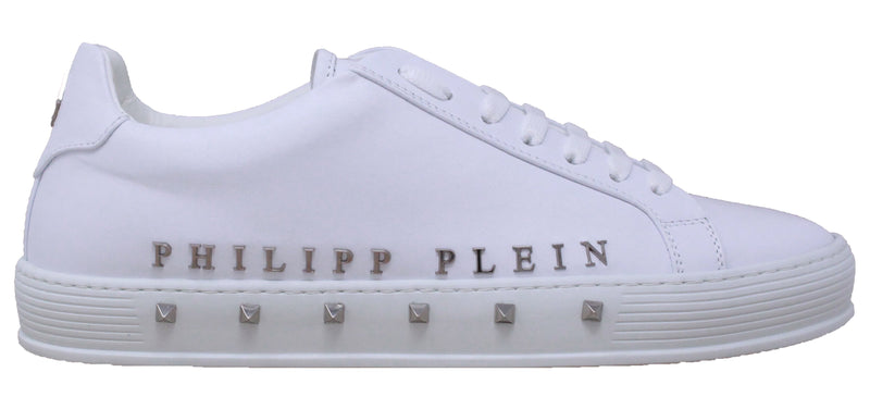 Philipp Plein MSC1333 0191 "The First Time In My Life" White Sneakers - Style Centre Wholesale