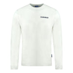 Napapijri NP0A4F7E0021 White Long Sleeve T-Shirt