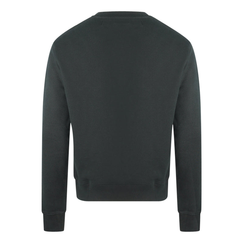 Off-White OMBA025E19D250191001 Black Oversized Sweatshirt