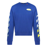 Off-White OMBA035S190030063060 Blue Sweatshirt