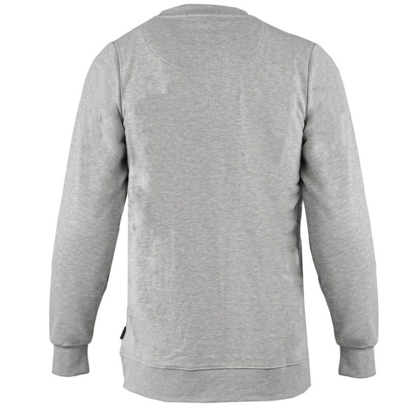 Aquascutum QMF001L0 04 Grey Sweatshirt - Style Centre Wholesale