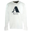 Aquascutum QMF003L0 01 White Sweatshirt - Style Centre Wholesale