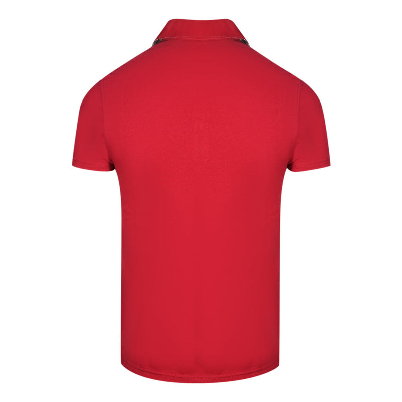 Aquascutum QMP020 32 Red Polo Shirt