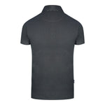Aquascutum QMP041 99 Black Polo Shirt