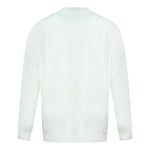Diesel S-GIR-YA Star Logo White Sweatshirt