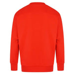 Diesel S-Girk-A74 Brand Logo Red Sweater