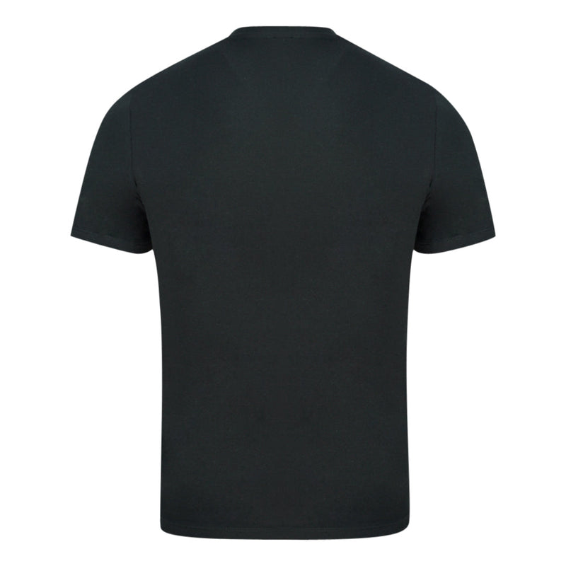 Just Cavalli Thorn Siganture Logo Black T-Shirt