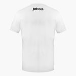 Just Cavalli Fading Logo White T-Shirt
