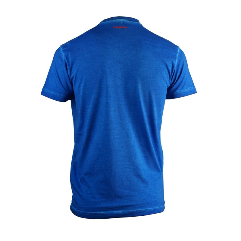 Dsquared2 S71GD0809 S20694 519 Cool Fit Blue T-Shirt - Style Centre Wholesale