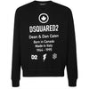 Dsquared2 Cool Fit S74GU0425 S25042 900 Black Sweater