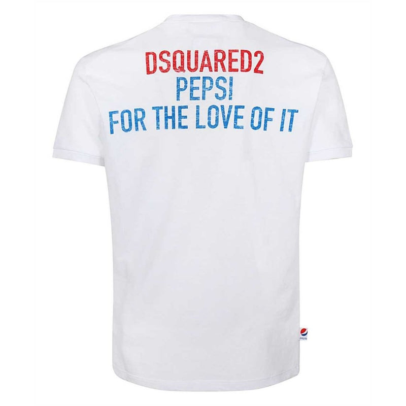 Dsquared2 S78GD0041 S20694 100 White T-Shirt