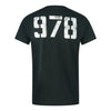 Diesel White 978 Logo Black T-Shirt