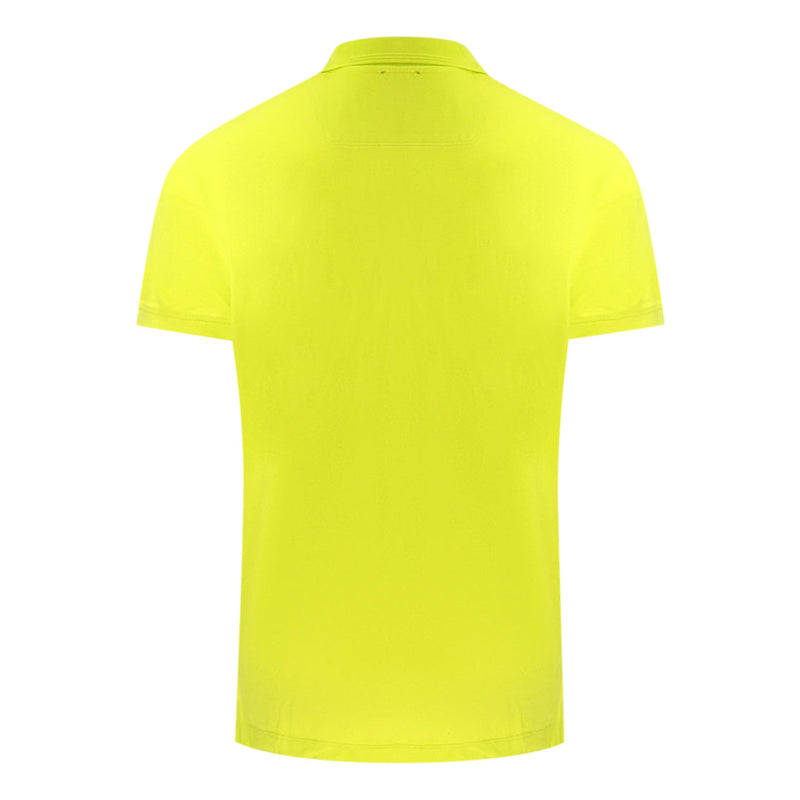 Diesel T-Heal-Broken-ST Highlighter Yellow Polo Shirt