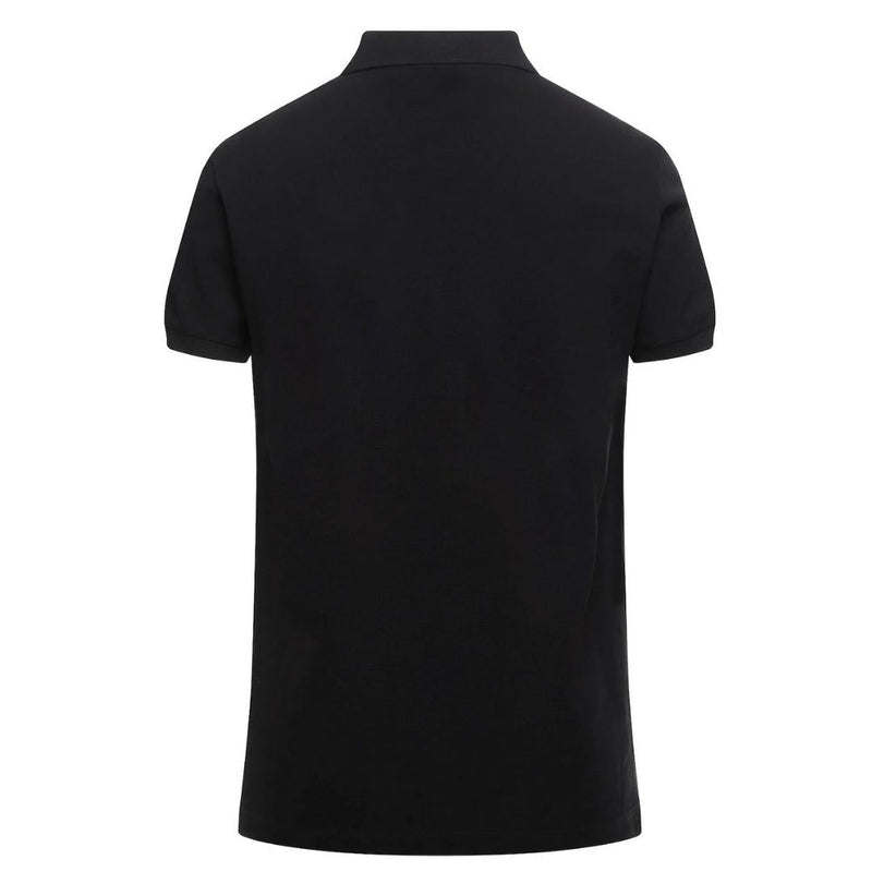 Diesel T-Weet-Spilt Black Polo Shirt