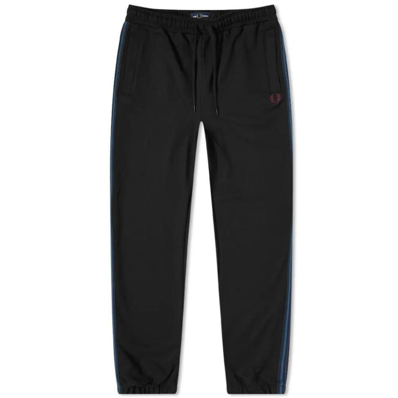 Fred Perry T9502 102 Taped Black Track Pants