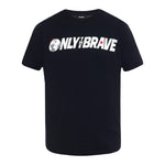 Diesel T-Just-SV Only The Brave Logo Black T-Shirt - Style Centre Wholesale