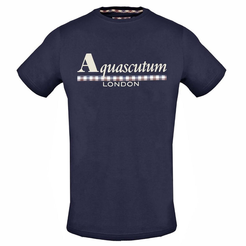 Aquascutum TSIA02 85 Navy Blue T-Shirt