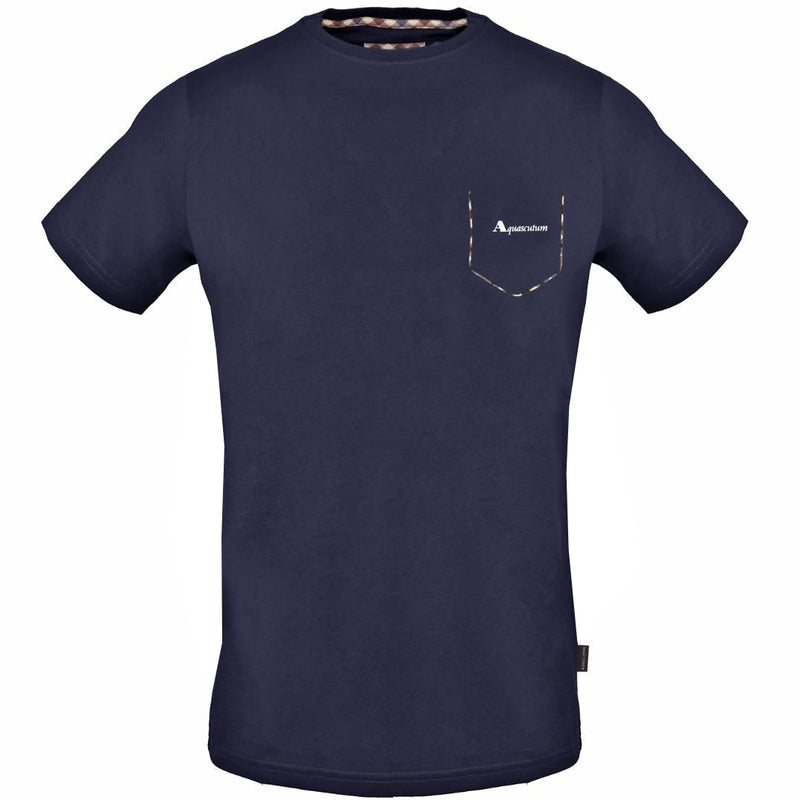 Aquascutum TSIA07 85 Navy Blue T-Shirt