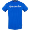 Aquascutum TSIA131 81 Signature Logo Blue T-Shirt