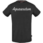 Aquascutum TSIA131 99 Signature Logo Black T-Shirt