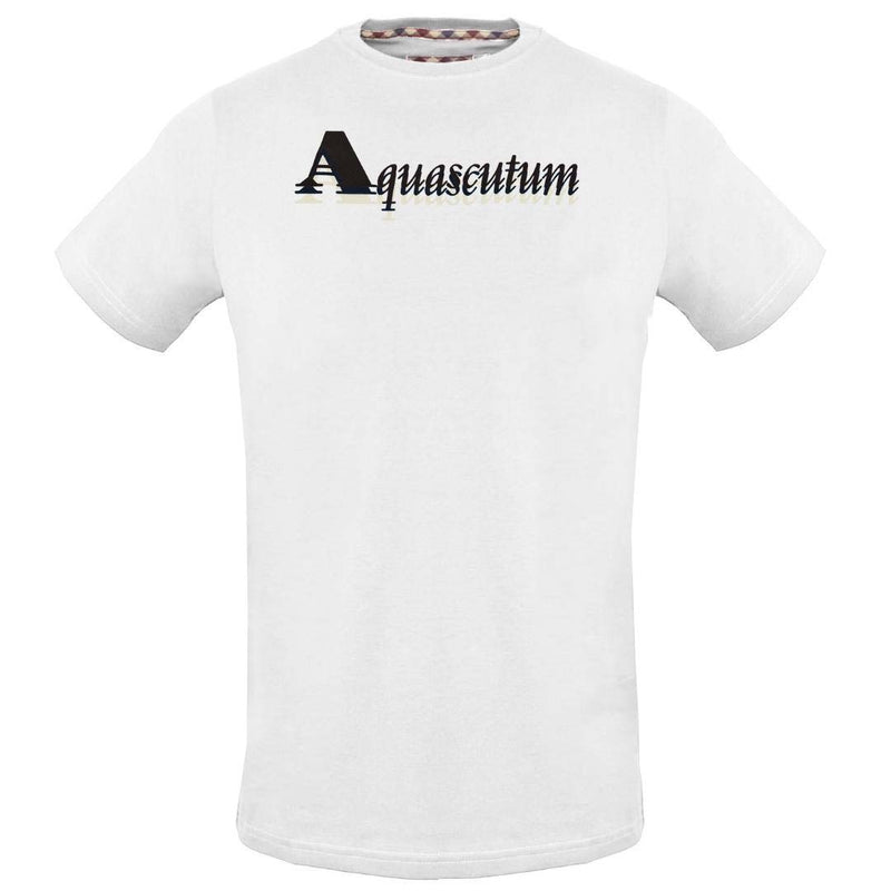 Aquascutum TSIA15 01 White T-Shirt