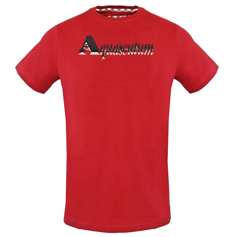 Aquascutum TSIA15 52 Red T-Shirt