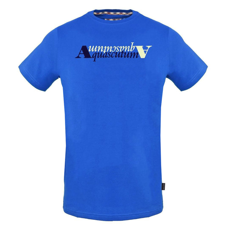 Aquascutum TSIA25 81 Blue T-Shirt