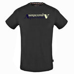 Aquascutum TSIA25 99 Black T-Shirt - Style Centre Wholesale