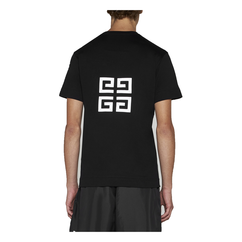 GIVENCHY 4G SLIM FIT T-SHIRT IN BLACK