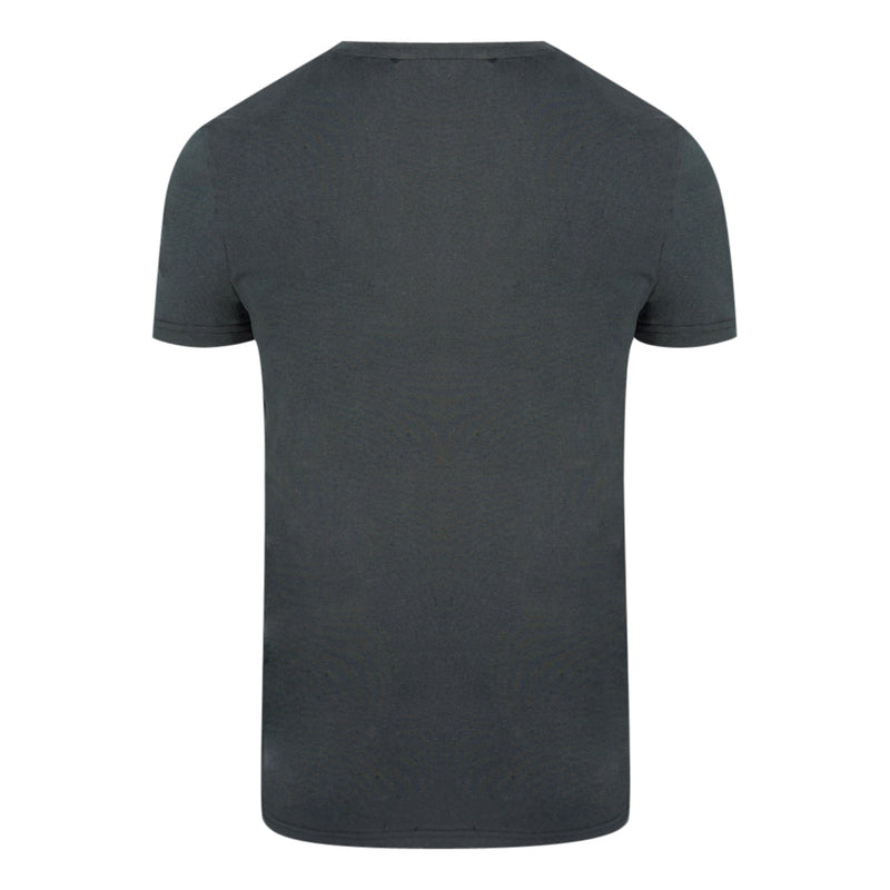 Philipp Plein UTPV01 99 Black Underwear V-Neck T-Shirt